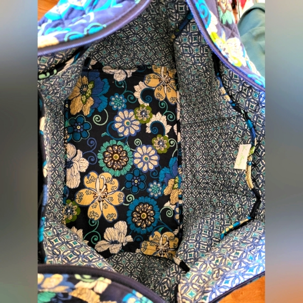 Vera Bradley Floral Patterned Tote Bag